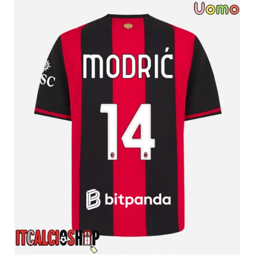 AC Milan Luka Modric #14 Prima Maglia 2026-27 Manica Corta